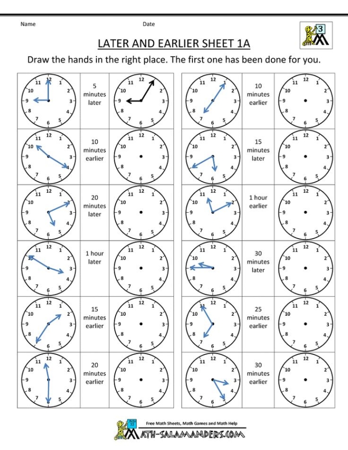 Match the Clock worksheet designed for kindergarten time-telling practice