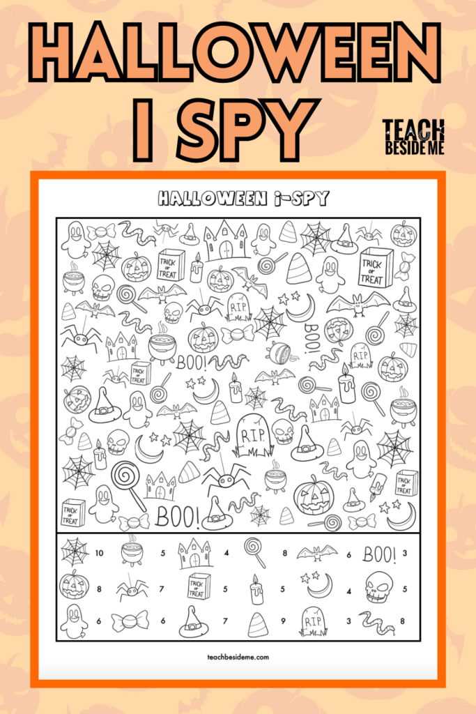 Trick-or-Treat Game worksheet for kindergarteners featuring a maze with candy pieces