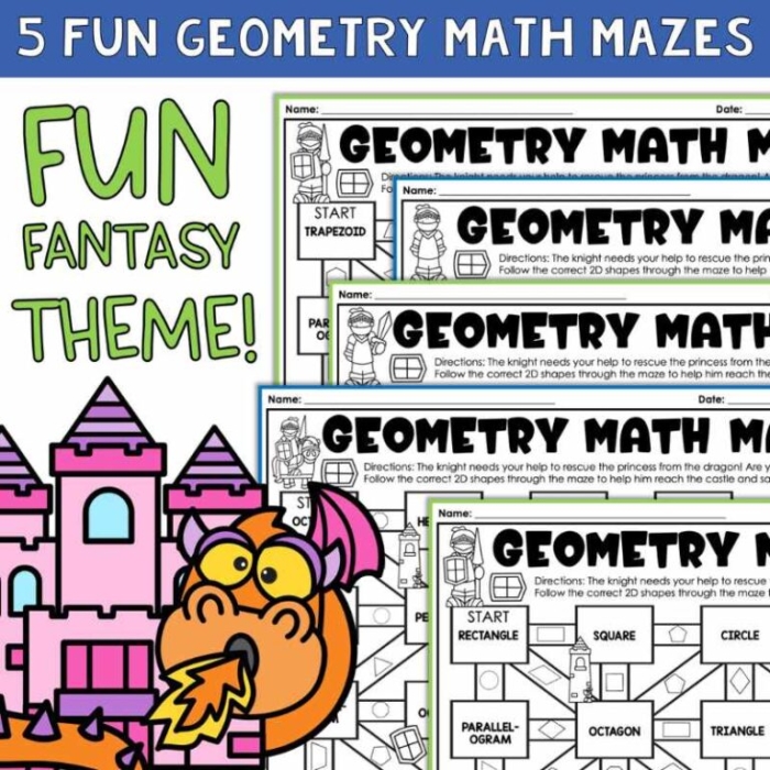 Engaging Two-Dimensional Shapes Maze for early learners in addition Colorful maze worksheet featuring two-dimensional shapes for kindergarten students