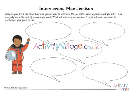 Integers and Rational Numbers worksheet for Kindergarten Worksheet for students to write about Mae Jemison, the first African American woman in space. Educational activity for kindergarten on Mae Jemison's achievements.