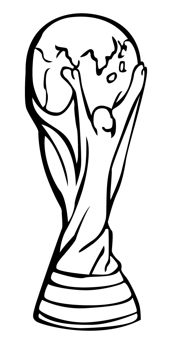 Kindergarten student completing a World Cup soccer themed color by number worksheet