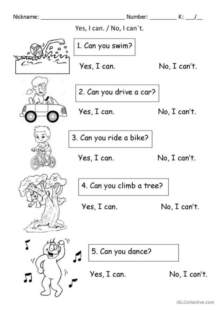 Kindergarten I can worksheet for writing practice featuring sight word exercises