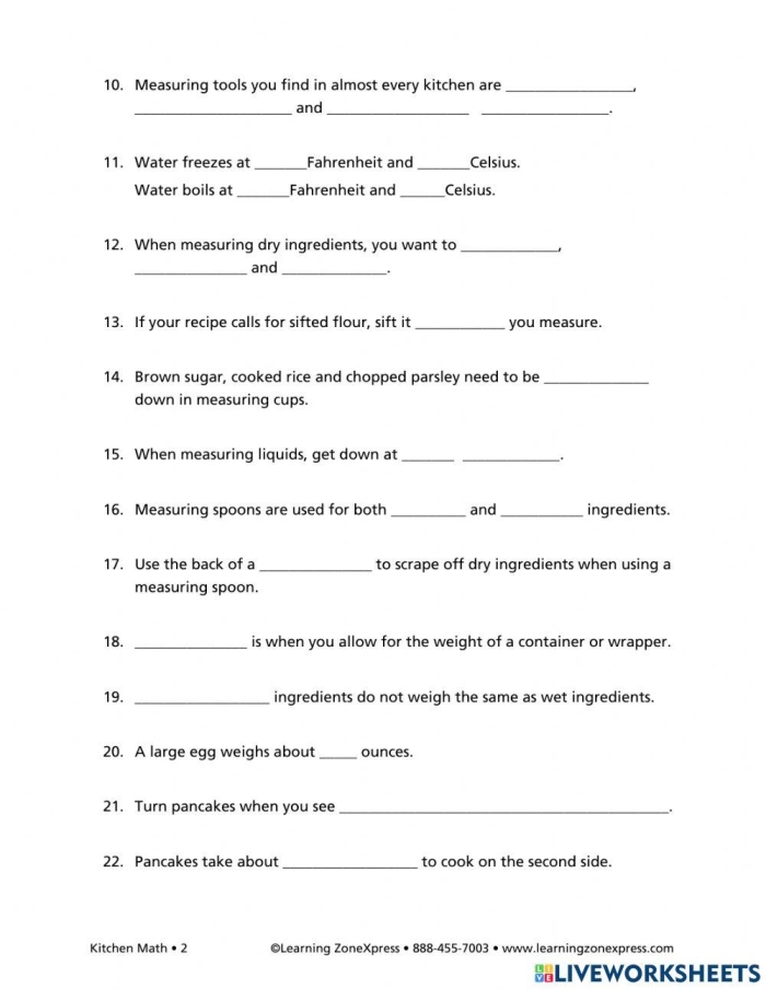 Fourth grade math worksheet showing a kitchen floor plan with measurements for calculating area and flooring budget options