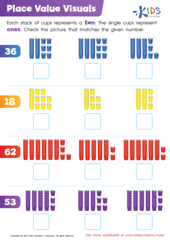 Grammar and Mechanics worksheet for Fifth Grade Fifth-grade students working on a Know Your Place Value worksheet focusing on millions. Worksheet image for practicing place value concepts in grammar and mechanics.
