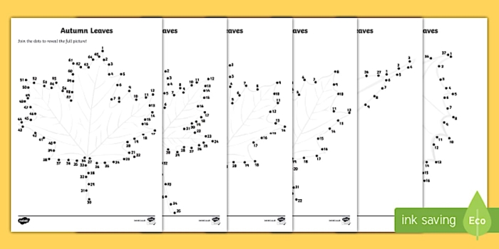 Second grade leaf dot to dot worksheet featuring a counting by twos exercise on branch number 21