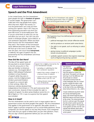 Interactive learning activity for second graders on the First Amendment with puzzles and questions Children engaging with a First Amendment worksheet featuring a word scramble and comprehension questions