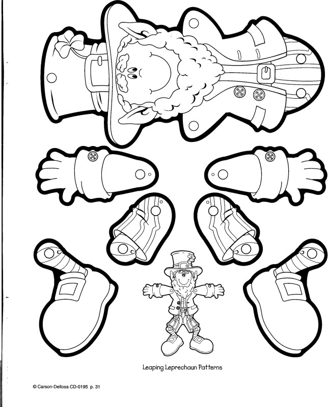 Engaging leprechaun-themed crossword puzzle for early learners in first grade Colorful leprechaun crossword worksheet for first graders to enhance vocabulary skills