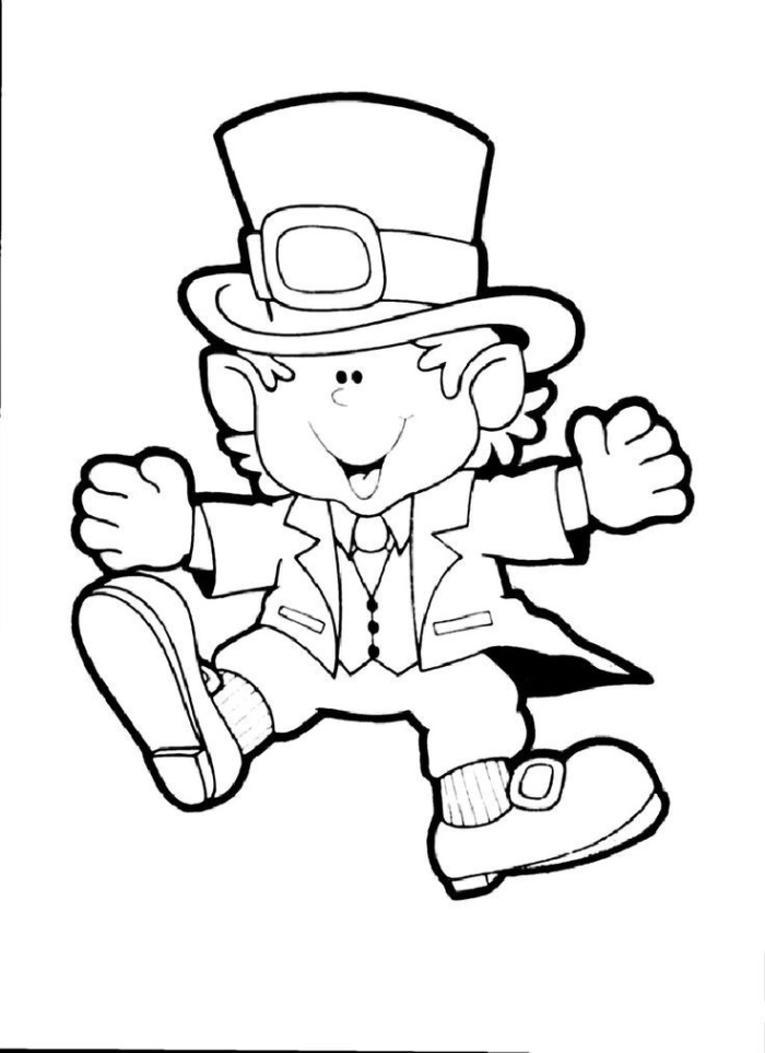 Fun leprechaun-themed crossword activity for young learners in the alphabet category Leprechaun crossword puzzle worksheet designed for first graders to enhance vocabulary skills