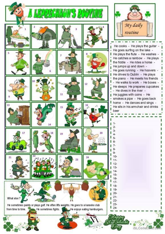 Engaging leprechaun-themed crossword puzzle for learning fun words in first grade Colorful leprechaun crossword worksheet for first graders to enhance vocabulary skills