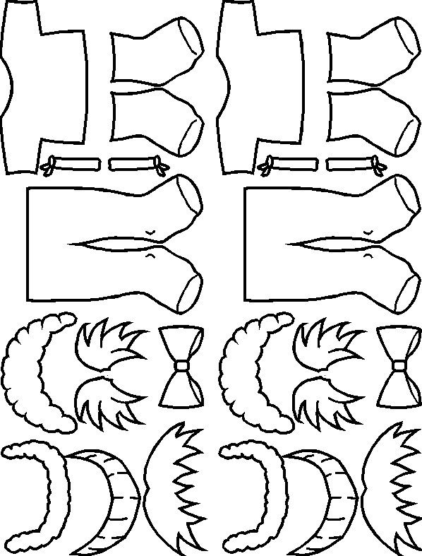 Engage young learners with this festive paper doll activity for grammar and mechanics Colorful Leprechaun Paper Doll worksheet for kindergarten students celebrating St. Patrick's Day
