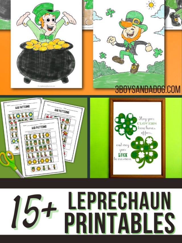Leprechaun Match Worksheet Number 21 for Kindergarten Students Kindergarten worksheet featuring a Leprechaun Match activity for practicing ratios and proportions