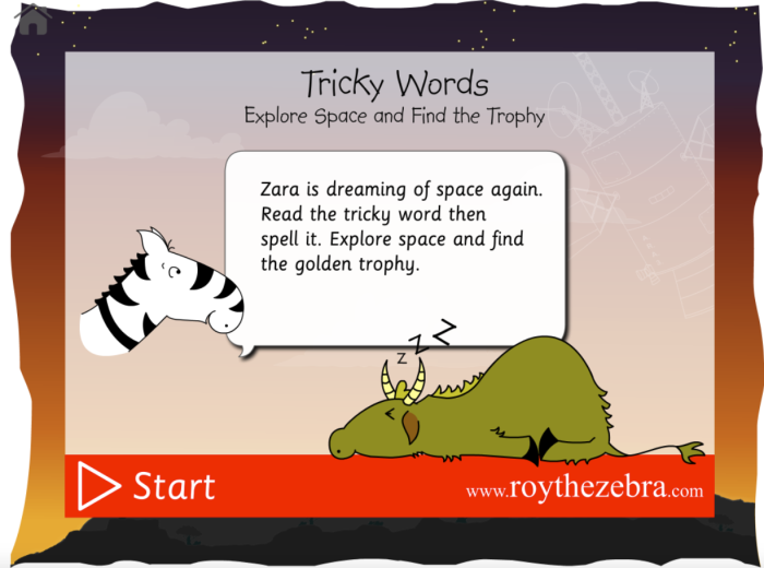 Image title for educational worksheet focusing on spelling and memory recall of ten challenging words. ALT text for worksheet titled "Let's Spell: Tricky Word Challenge" for fourth graders, featuring a step-by-step spelling activity.