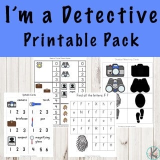 Worksheet featuring the Letter D Detective activity for kindergarten students