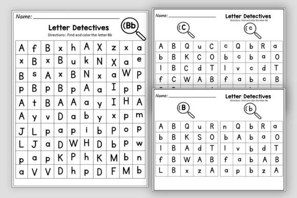 Kindergarten Letter D Detective worksheet featuring a fun puzzle for young learners