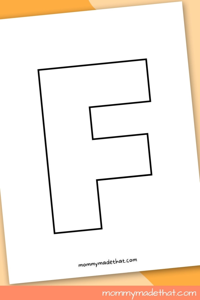 Engaging F letter activity for young learners in a multiplication context Worksheet featuring words that begin with the letter F for preschool and early elementary students