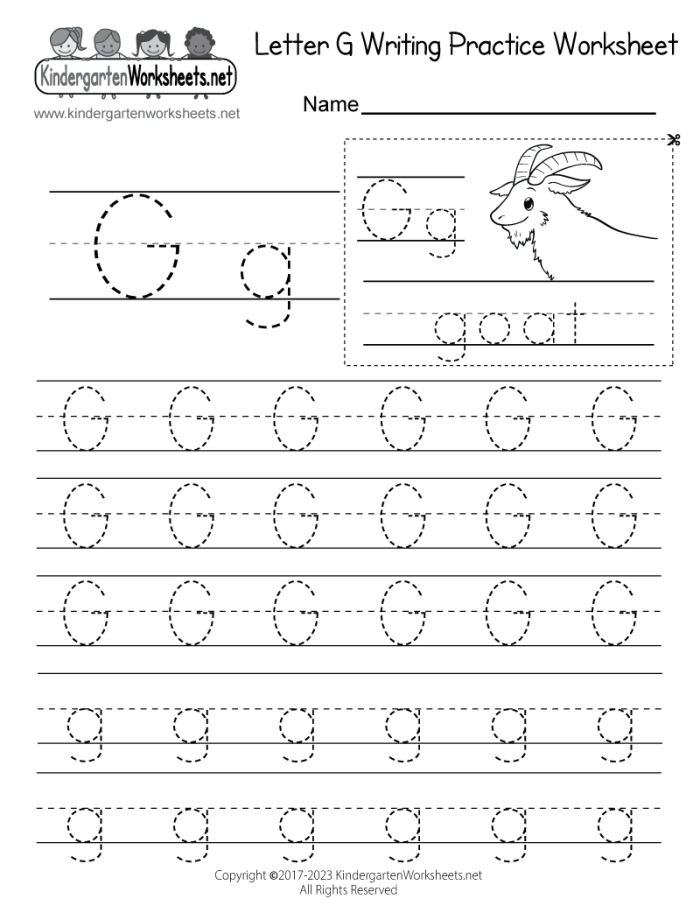 Letter G Maze Worksheet 17 with giraffe mother and calf for preschool learning Mother giraffe navigating through letter G shaped maze to reach her baby calf in this Pre-K tracing activity