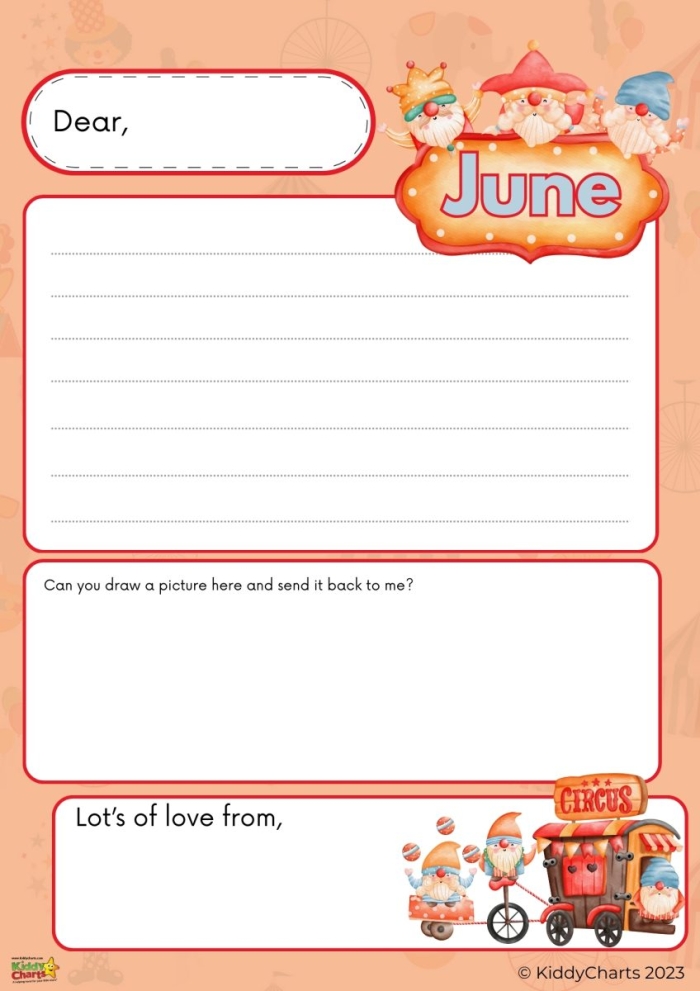 Letter Writing for Kids worksheet designed for third graders, featuring a fun template for imaginative letter writing. Engaging worksheet for children to practice crafting letters to their friends.
