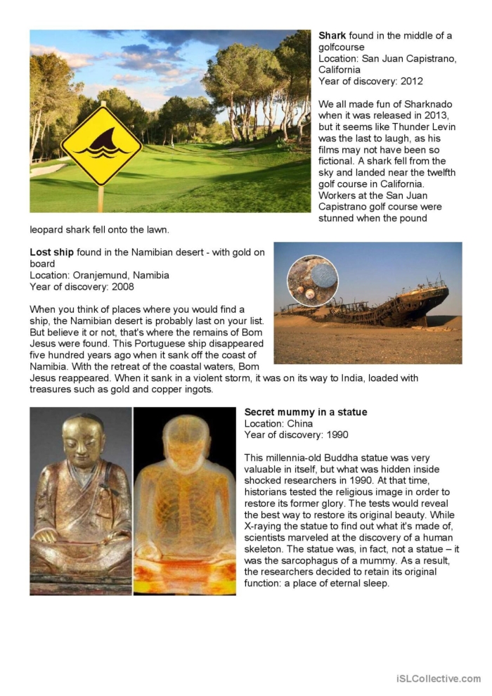 Sixth grade reading comprehension worksheet featuring a diagram and text about unusual lightning phenomena