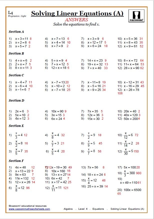 Eighth grade student solving linear equations to determine if they have one solution, no solution, or infinite solutions