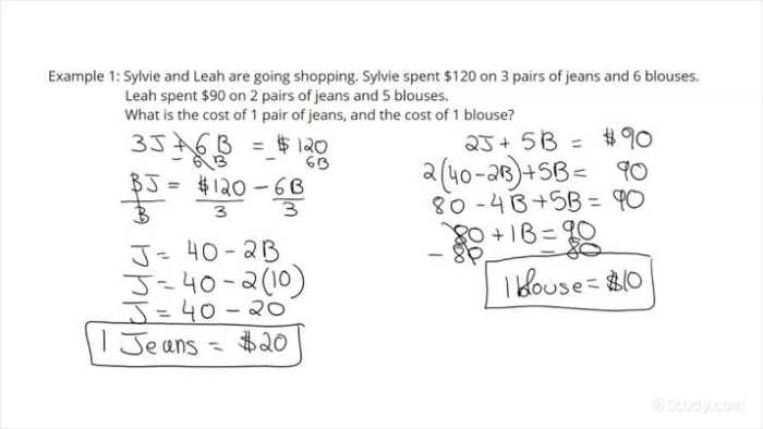Worksheet featuring linear function word problems for eighth-grade students