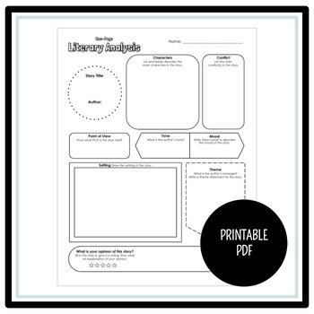 Worksheet featuring mixed operations aligned with Common Core standards for literature responses Literary response prompt worksheet for sixth graders focusing on theme and text evidence