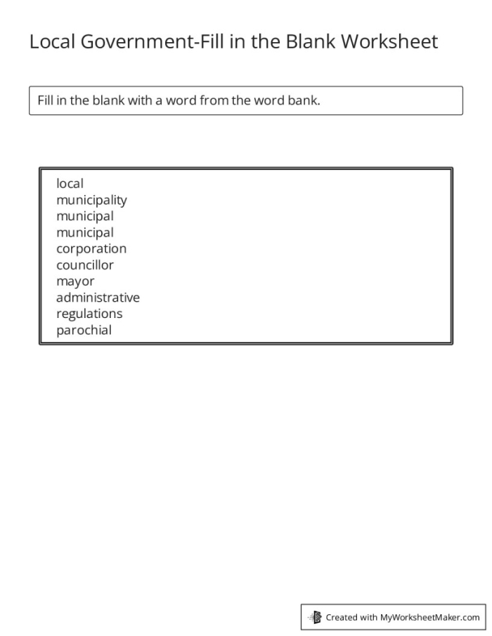 Local Government Investigation: A Reading Worksheet for Second Grade Learners Second grade students learning about local government through investigative questions and deductive reasoning activities on worksheet 15