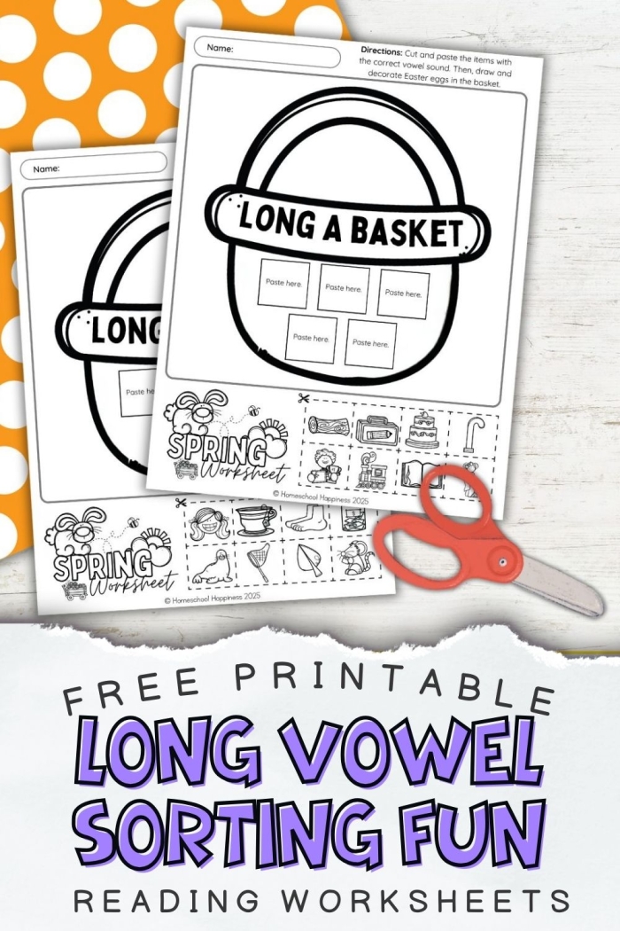 Long A Vowel Word Sort Activity for Second Grade Students Kids engaging with a Long A vowel word sort worksheet for second graders