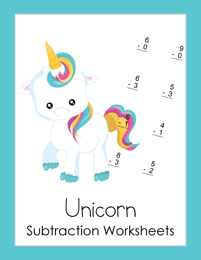 Lucky Subtraction worksheet for Kindergarten featuring fun St. Patrick's Day themes