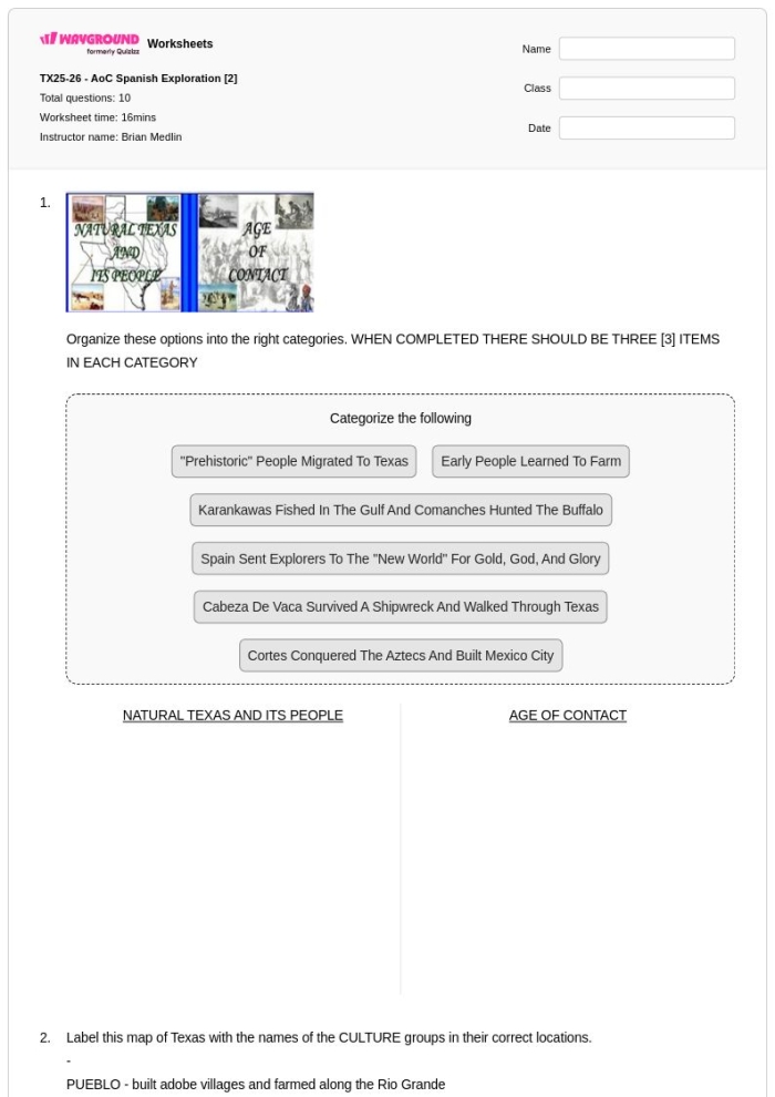 Fourth grade students identifying the main idea of a short biography about Madam C.J. Walker worksheet