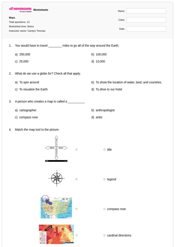 Second grade worksheet featuring a biography reading passage and comprehension questions about Dr. Mae Jemison