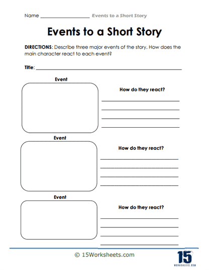 Main Idea of a Story worksheet designed for third graders to enhance reading comprehension skills