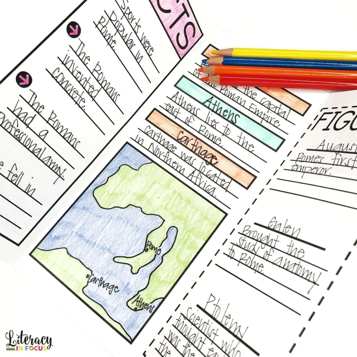 Make a Travel Brochure for Any City activity image for fourth grade algebra Worksheet guiding fourth graders in creating a travel brochure for any city