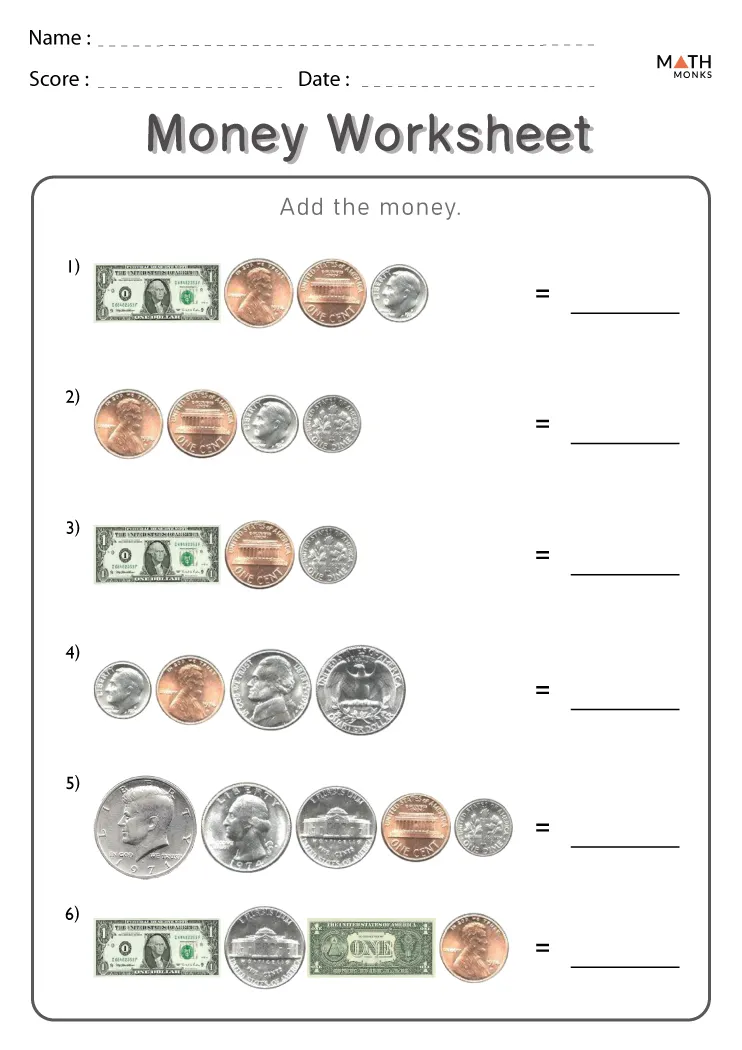 Second Grade Stationery Math Worksheet: Making Change Activity Worksheet featuring a second-grade math exercise on making change with pretend shopkeeper play