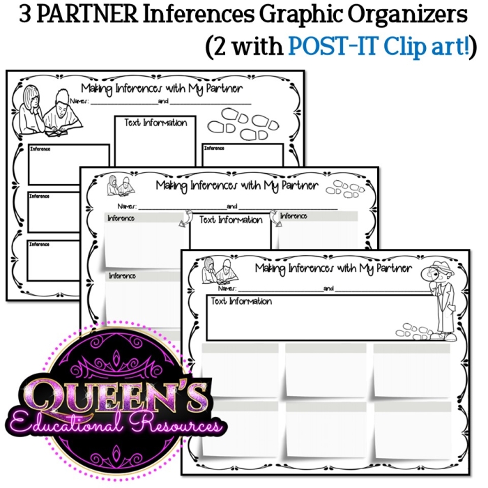 Making Inferences Graphic Organizer Worksheet for Measurement in Third Grade Graphic organizer for making inferences aimed at third-grade students to enhance reading comprehension skills