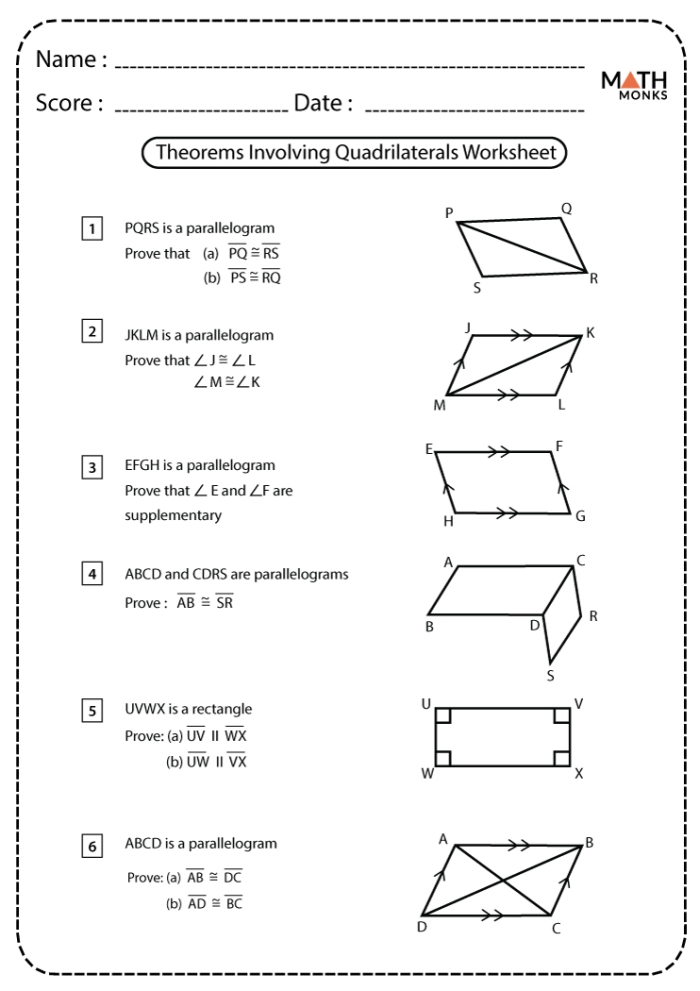 Making Quadrilaterals Worksheet - Image 8 Worksheet featuring dots for creating quadrilaterals for Pre-K children