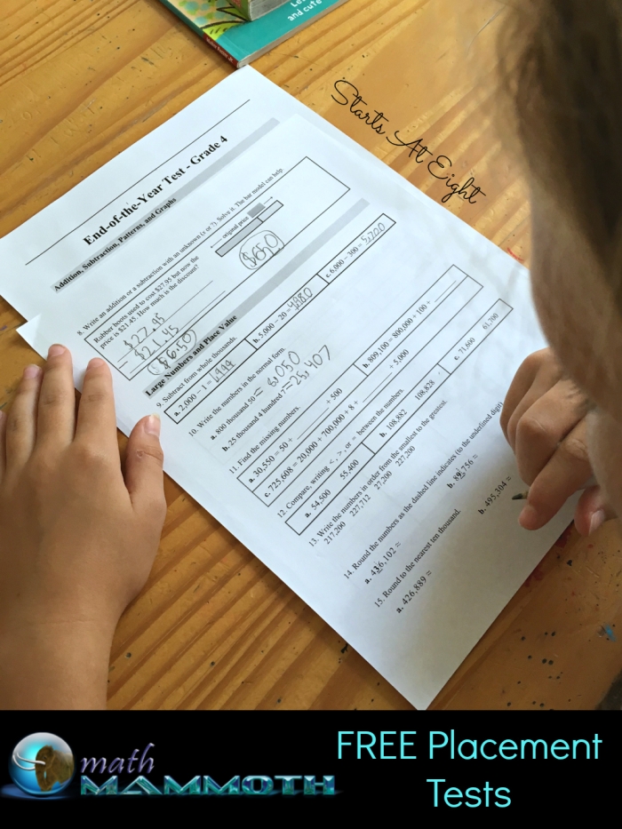 Mammoth Multiplication Problems worksheet number 17 for fourth grade decimal practice Fourth grade math student working on a Mammoth Multiplication Problems decimal worksheet