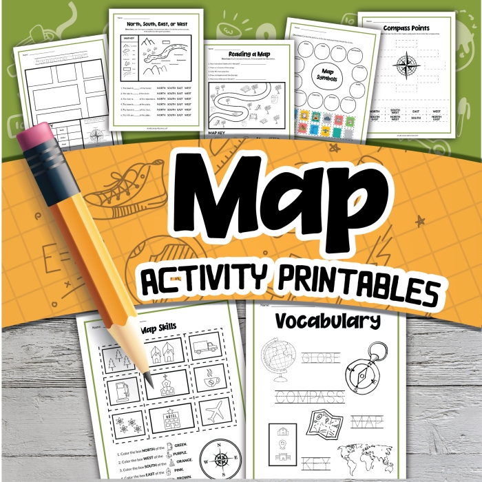 Map to School worksheet designed for kindergarten students to illustrate their route to school. Engaging template for helping young learners understand numbers and counting through mapping.