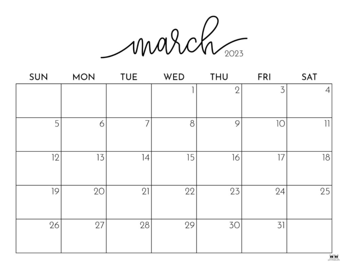Second grade addition worksheet featuring a blank March calendar for classroom activities