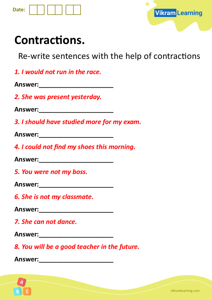 Geometry worksheet for Second Grade Children engaged in a Crystal Clear Contractions worksheet focused on grammar skills. Interactive second-grade activity for mastering contractions in a fun way.