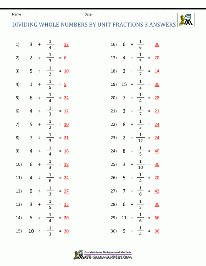 Fifth grade math worksheet featuring nine practice problems on dividing decimals by whole numbers