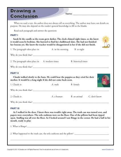 Drawing Conclusions Geography Worksheet for Third Grade Number 15 Third grade reading comprehension worksheet about drawing conclusions from geography passages