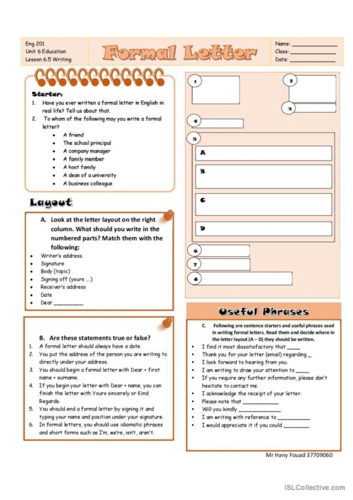 Formal Tone Writing Practice Exercise for Middle School Students Sixth grade student completing a formal writing worksheet with examples of informal and formal language