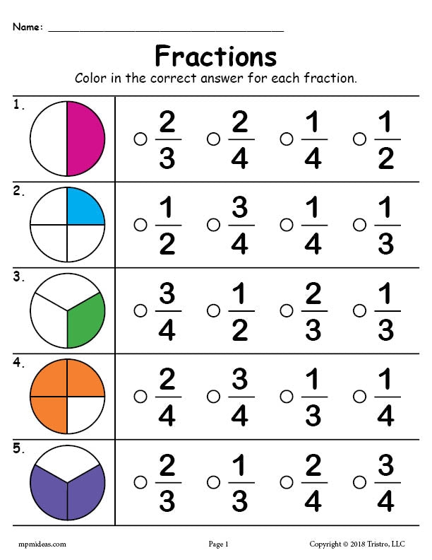 Educational worksheet on reducing fractions to their simplest form with fun visuals Simple Fractions with Sylvia worksheet featuring engaging cartoon characters for fourth graders