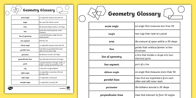 Line segments and symmetry concepts illustrated in a second-grade geometry worksheet