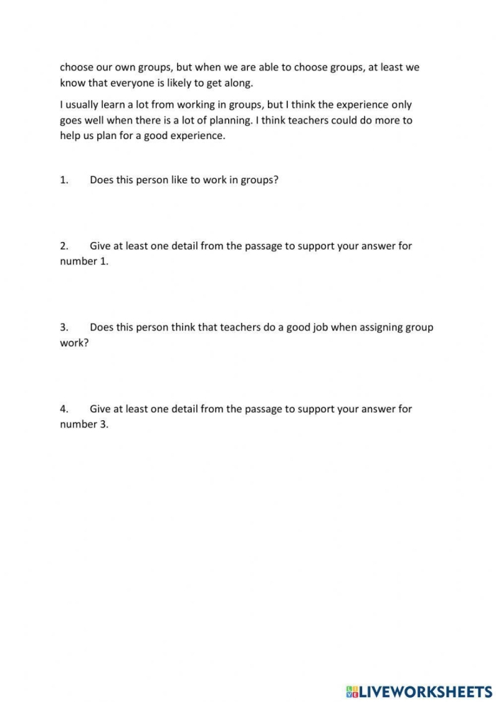 Addition worksheet for Third Grade Worksheet for third graders focusing on making inferences from text clues. Can You Make an Inference? Worksheet - Image 19