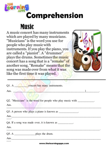 Fourth grade student learning to read musical notes on a staff with treble clef lines and spaces