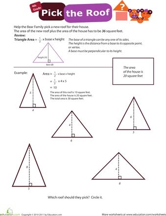 Kids calculating the perimeter of different polygons in a geometry worksheet