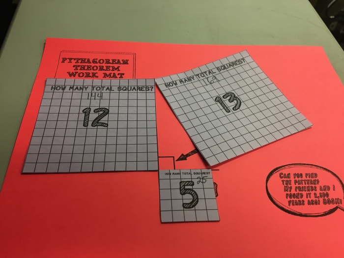 Proving the Pythagorean Theorem Worksheet Number Eleven Eighth grade geometry worksheet featuring a step by step proof of the Pythagorean theorem