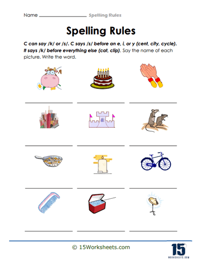 Spelling Rules for Suffixes Worksheet Number 24 Third grade students practice spelling rules by adding suffixes to base words on this educational worksheet