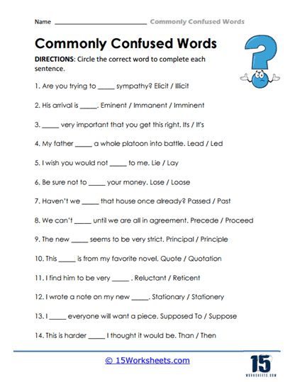 Sixth grade grammar worksheet focusing on practicing the difference between who and whom in sentences